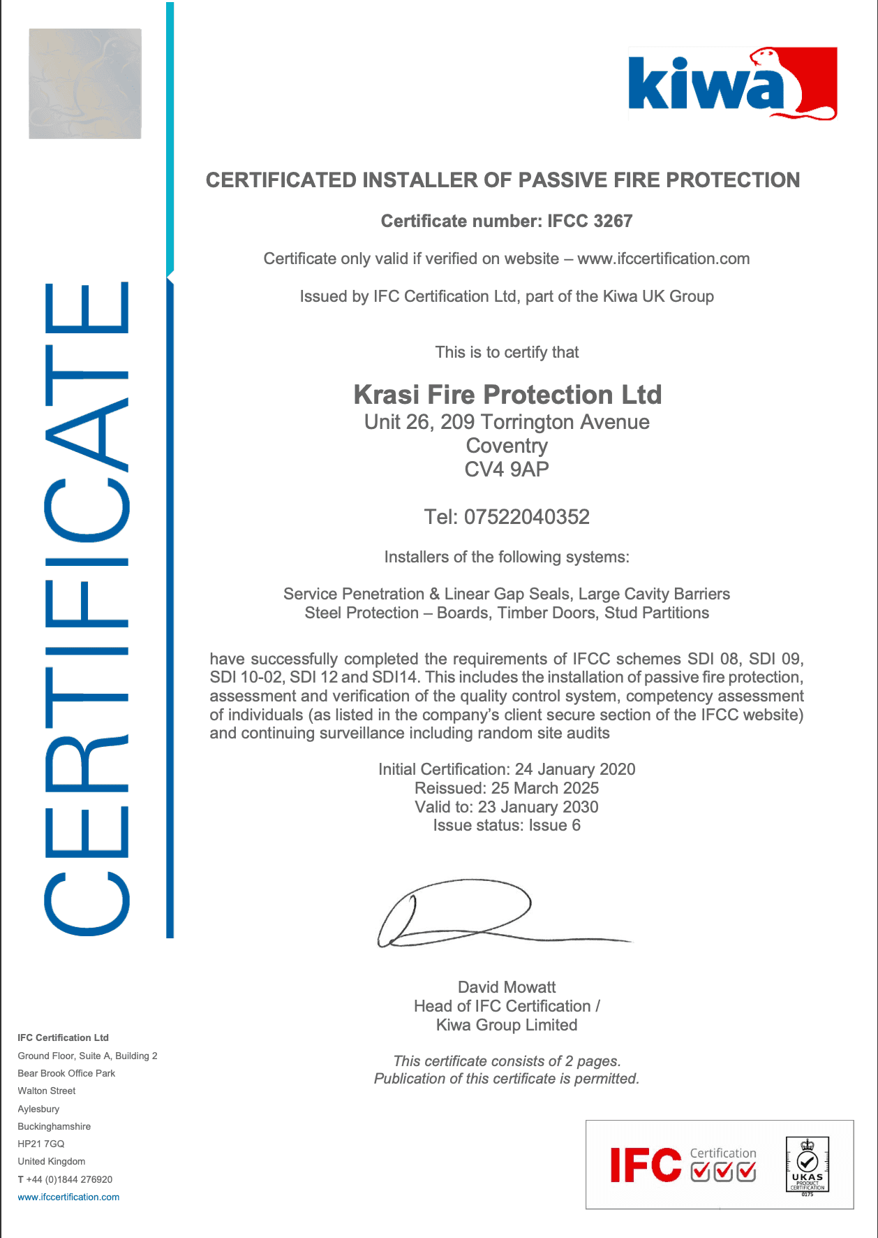 Certificate 2