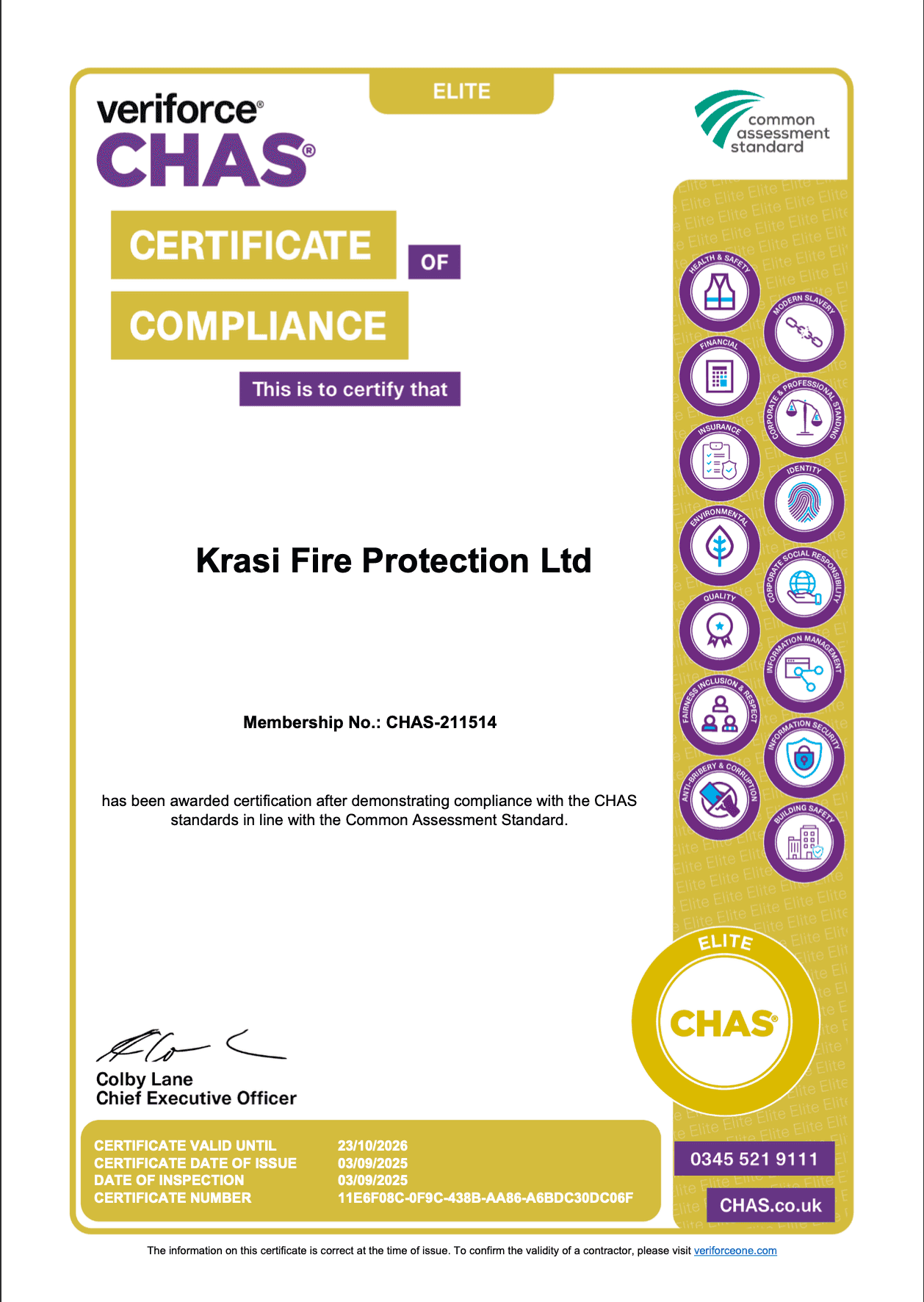 Certificate 5