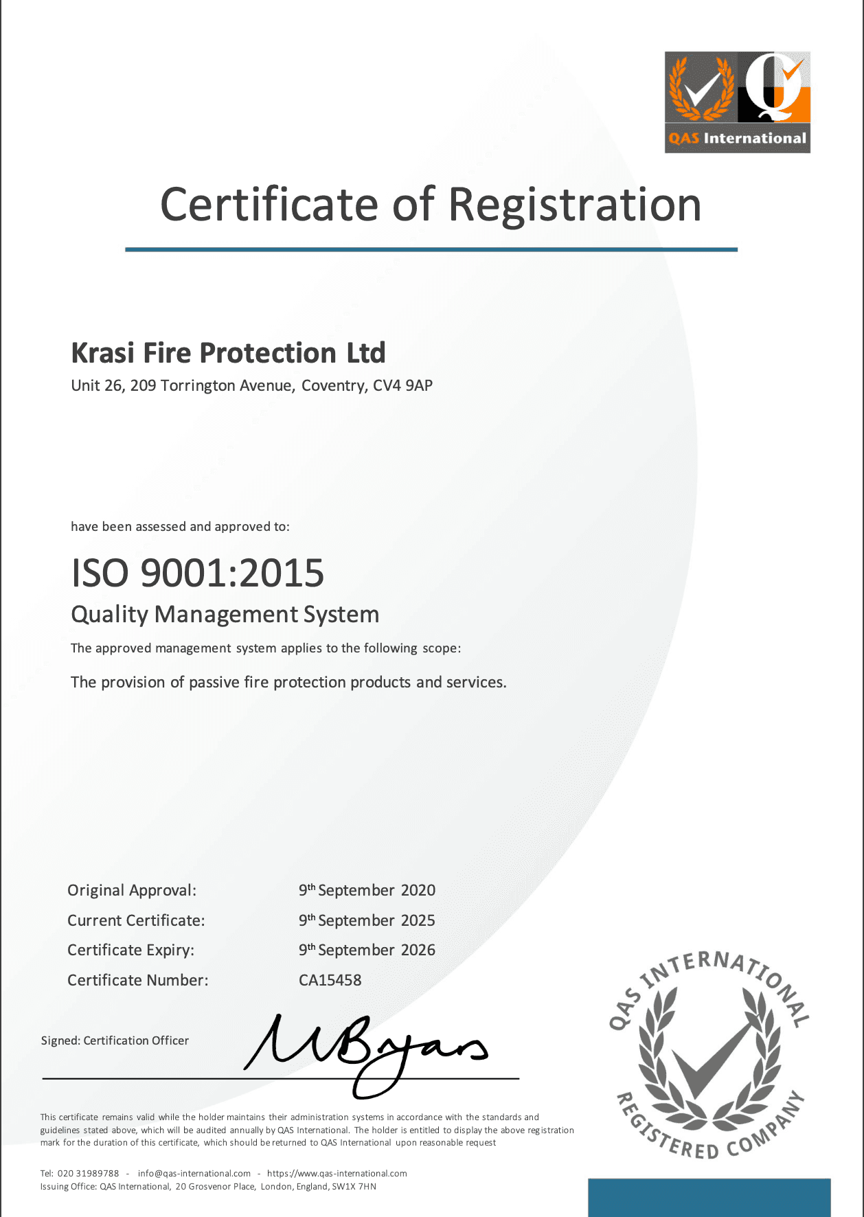 Certificate 8