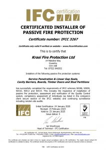 ifcc3267 issue 5 krasi fire protection ltd